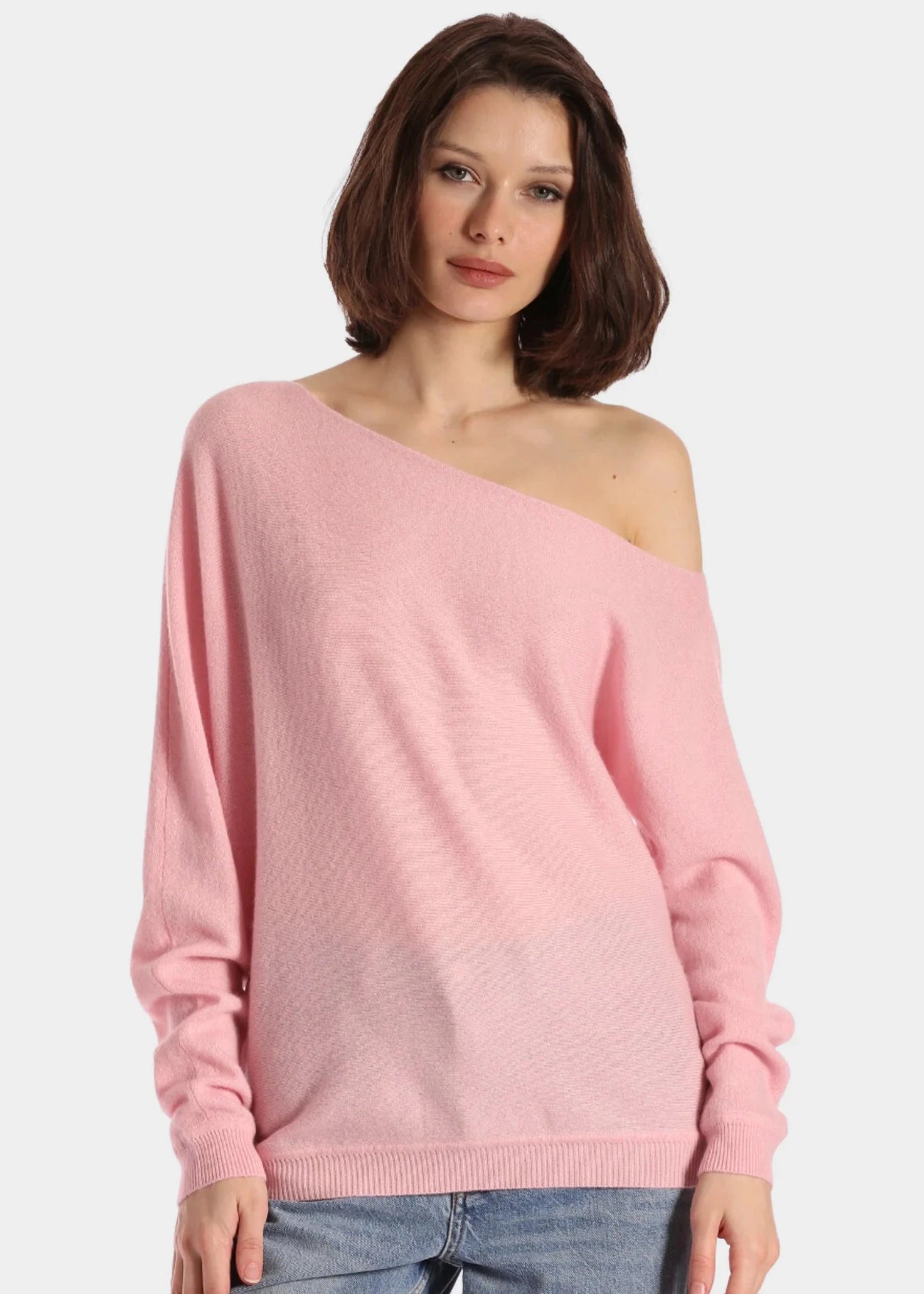 Cashmere Off the Shoulder Top