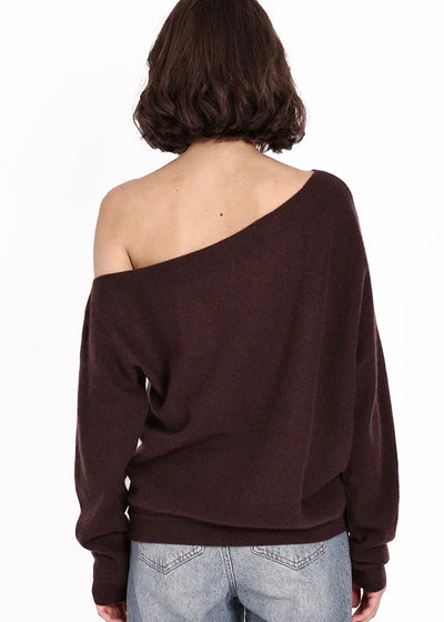 Cashmere Off the Shoulder Top