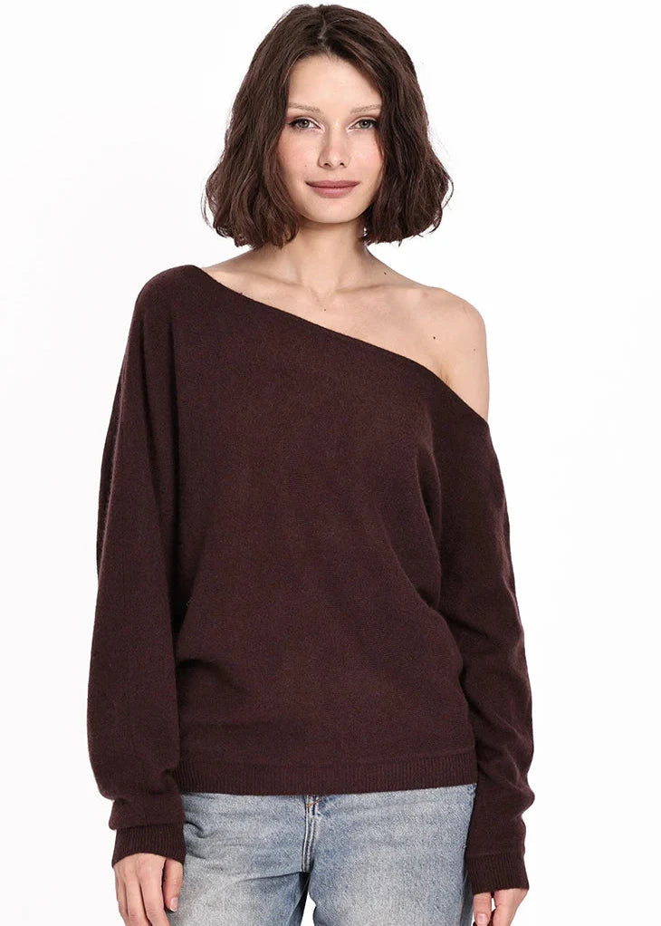 Cashmere Off the Shoulder Top