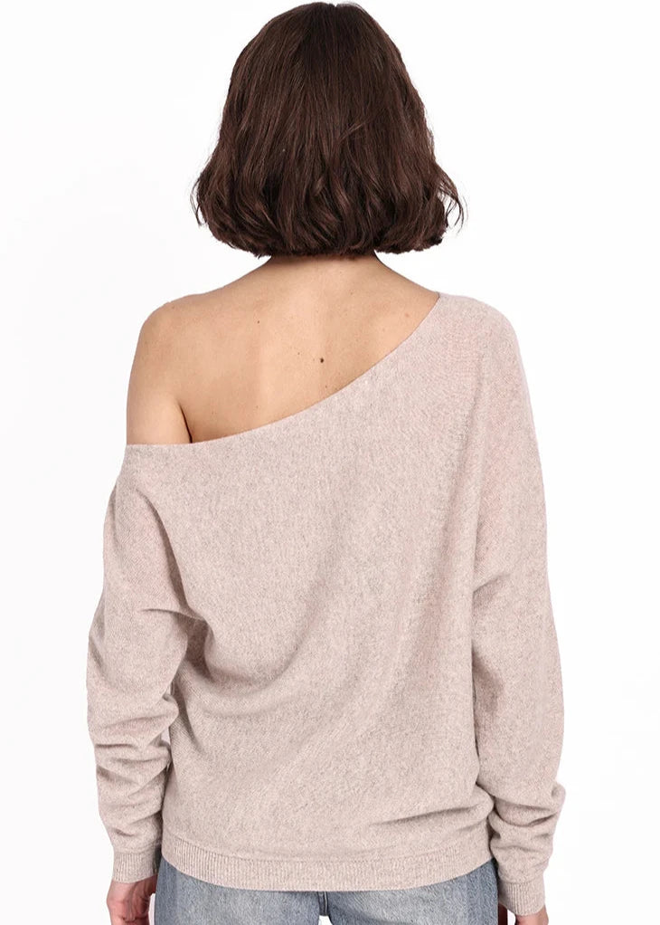 Cashmere Off the Shoulder Top