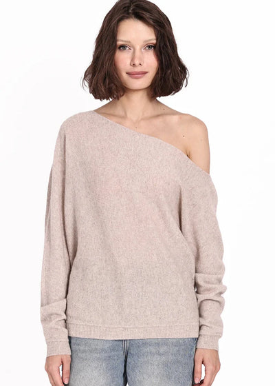 Cashmere Off the Shoulder Top