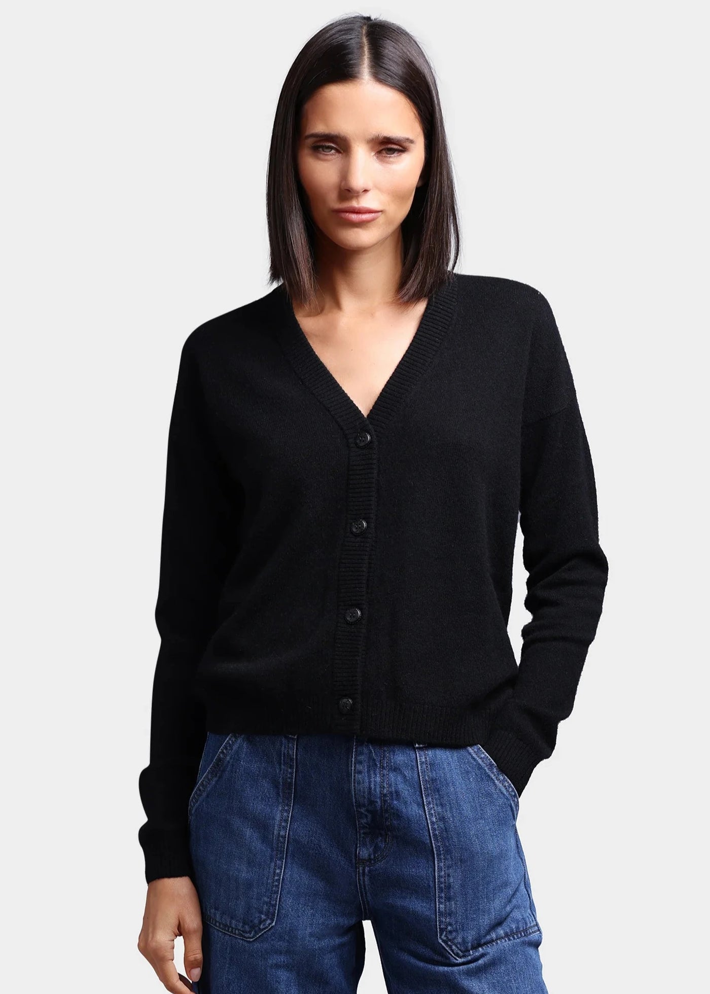 Cashmere V-Neck Cardigan