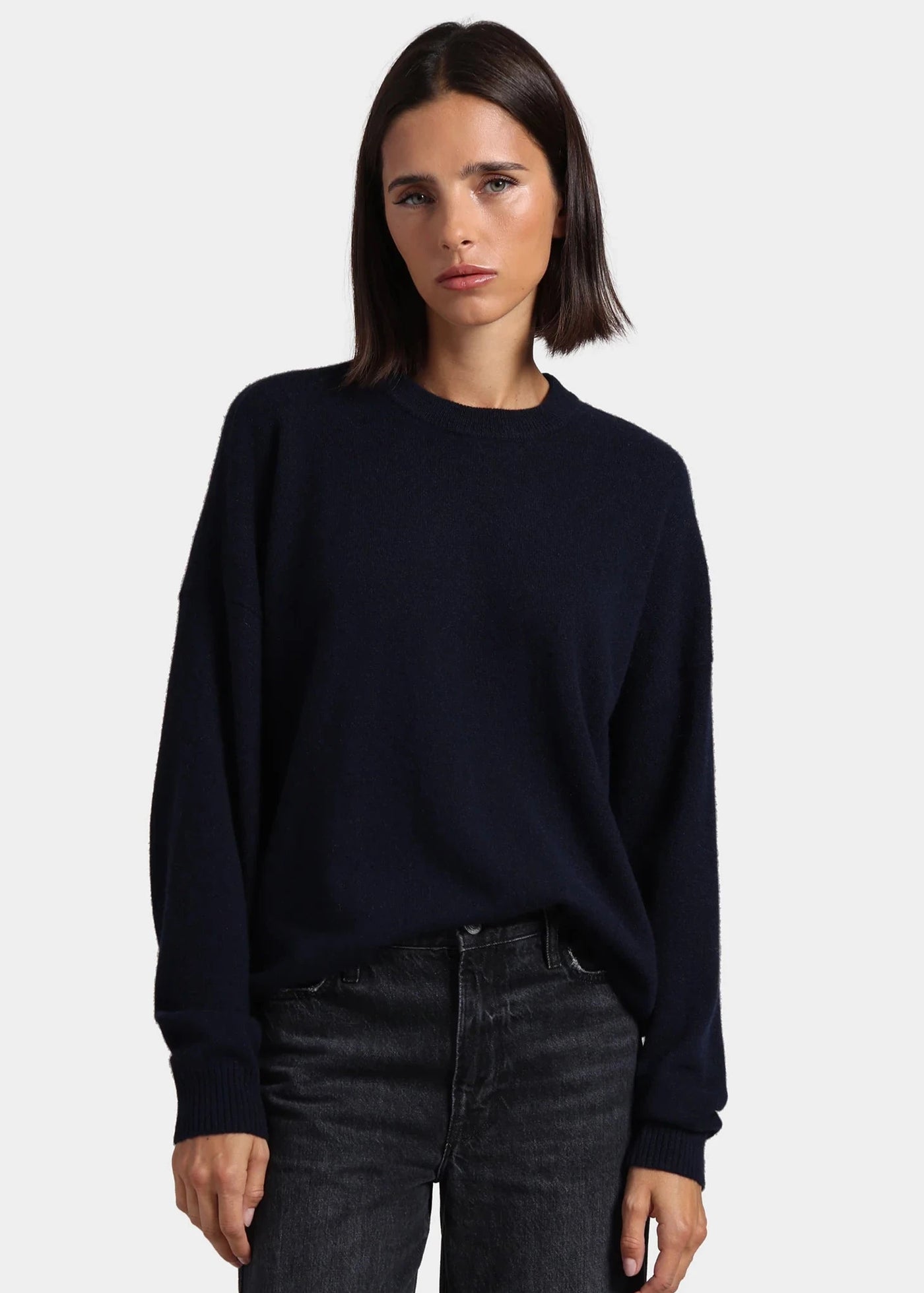 Cashmere Oversized Crew