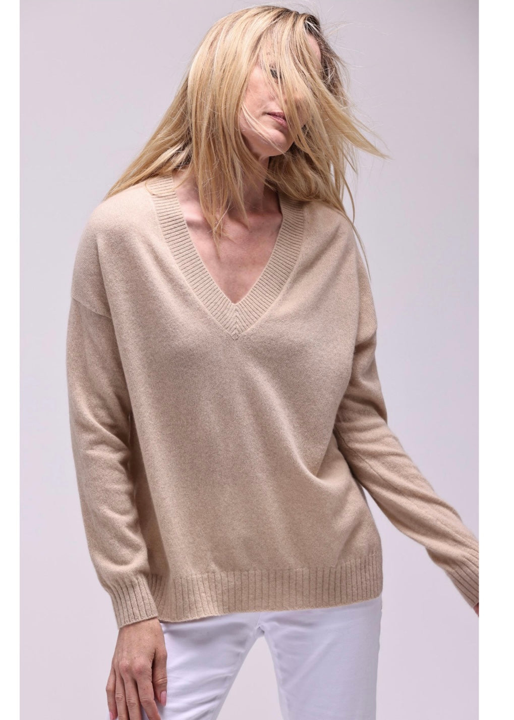Cashmere Long and Lean V