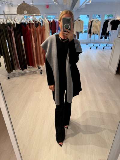 Double Face Cashmere Hooded Coat