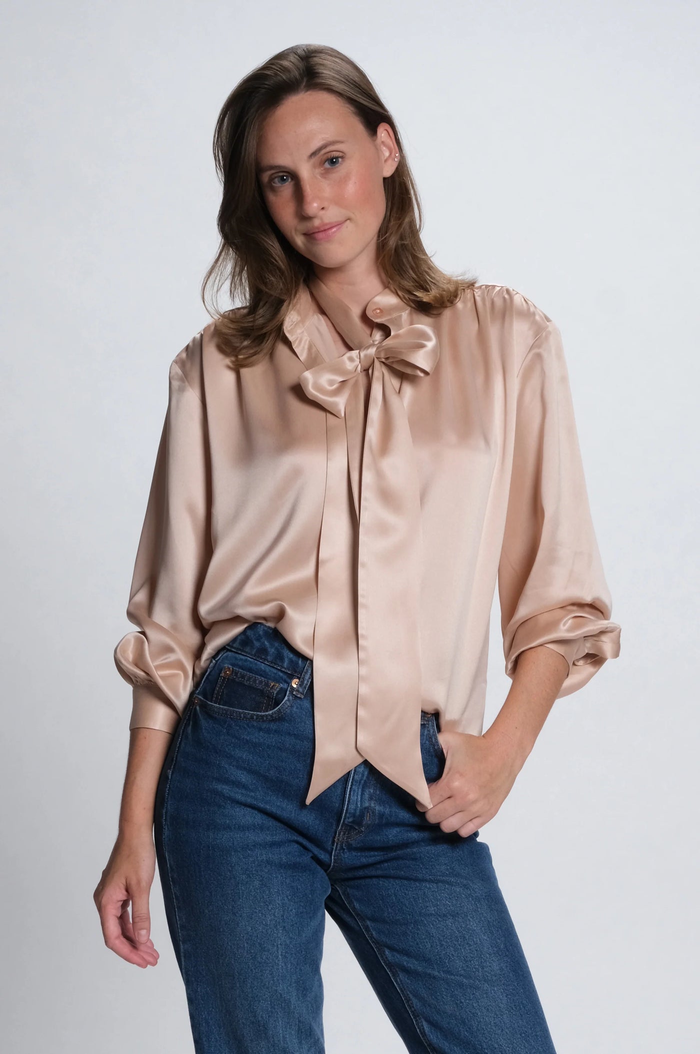 The Tie Neck Blouse