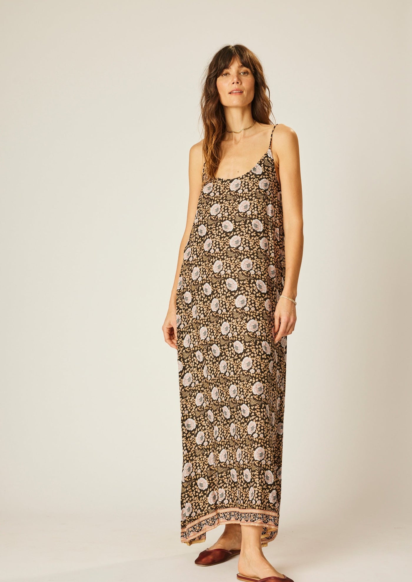 Heather Maxi Dress - Silk