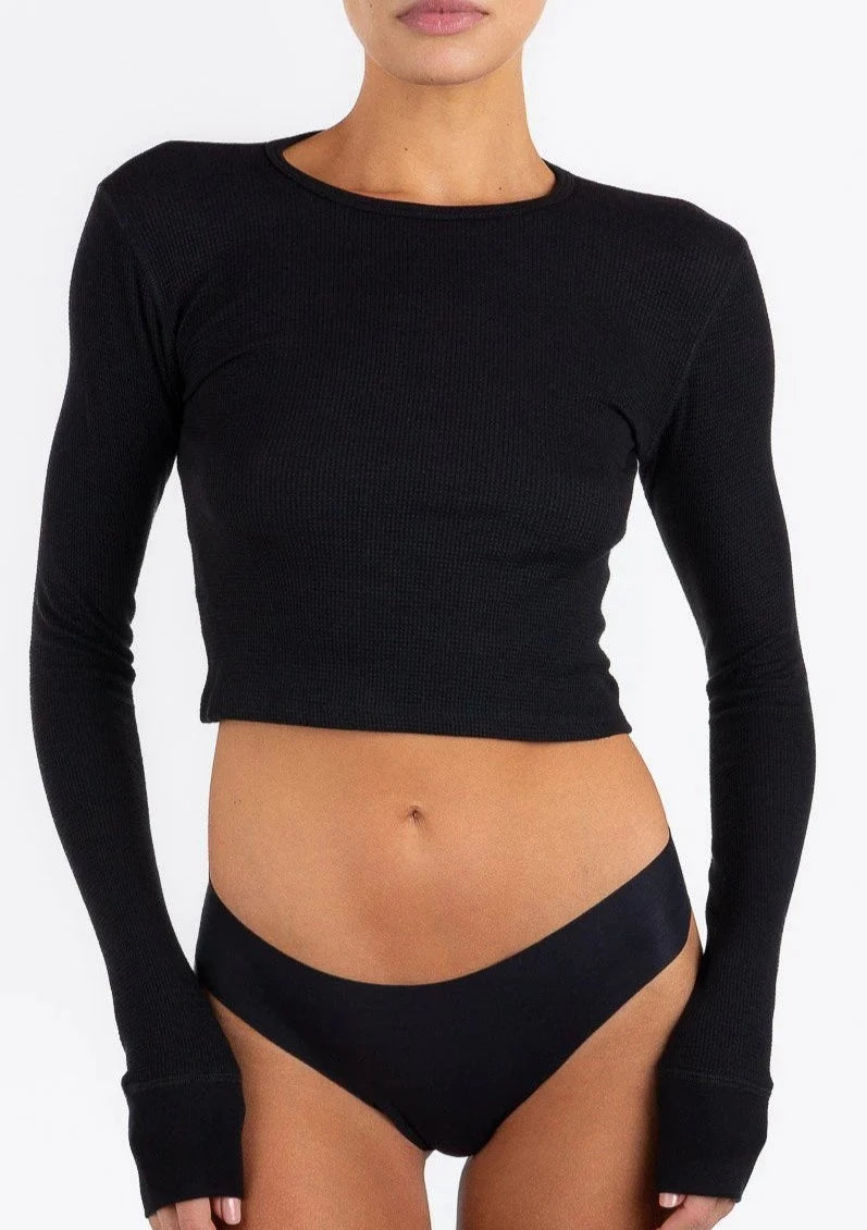 Cropped L/S Thermal